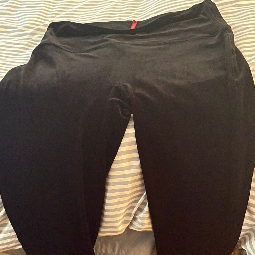 Spanx Velvet Leggings